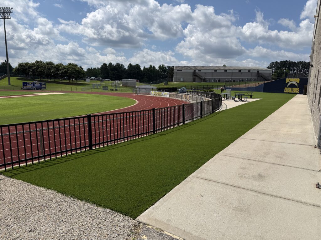 Synthetic turf School